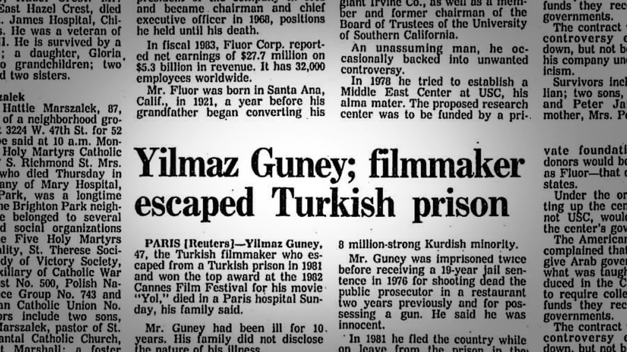 Backdrop image for movie Ballad of Exiles: Yılmaz Güney