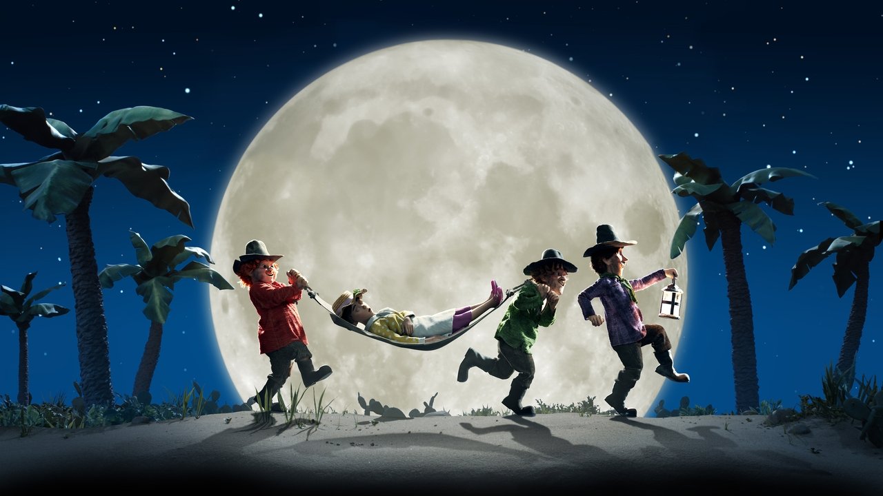 Backdrop image for movie Three Robbers and a Lion