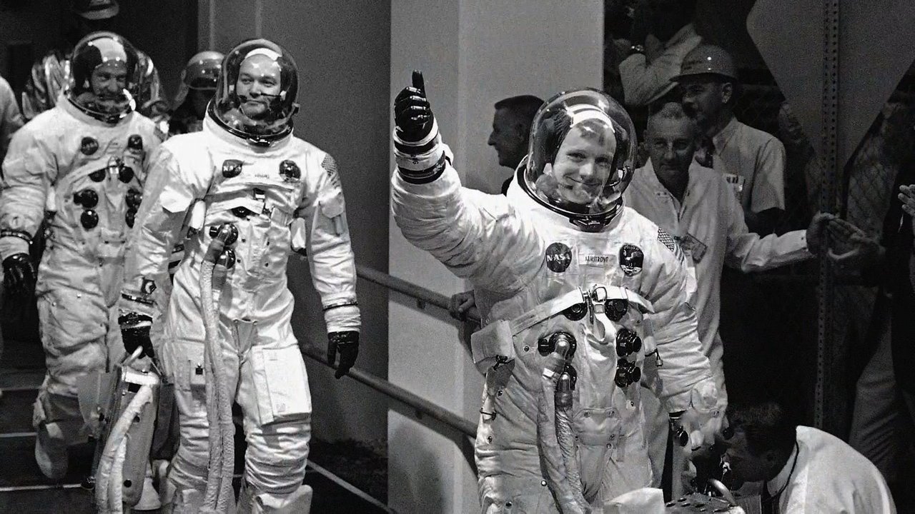 Backdrop image for movie Man on the Moon with Walter Cronkite