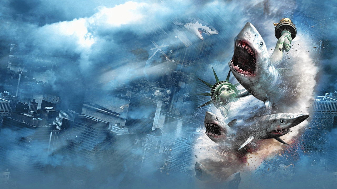 Backdrop image for movie Sharknado 2: The Second One