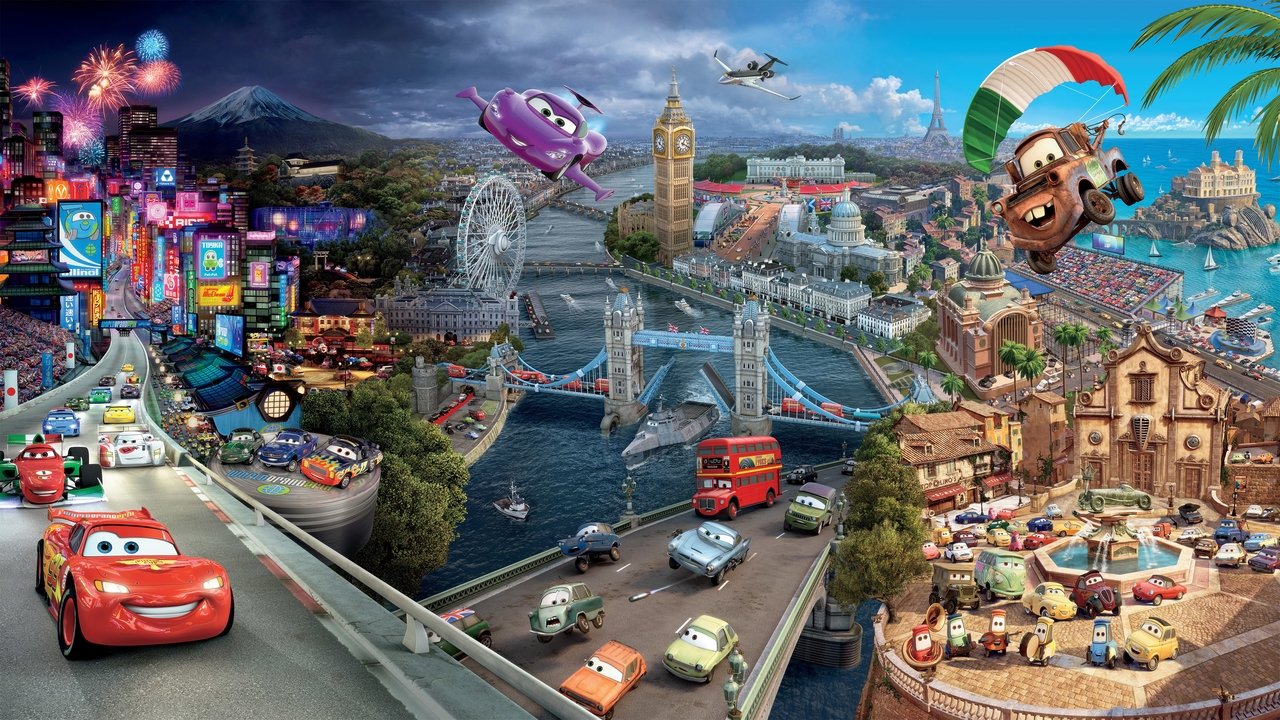 Backdrop image for movie Cars 2