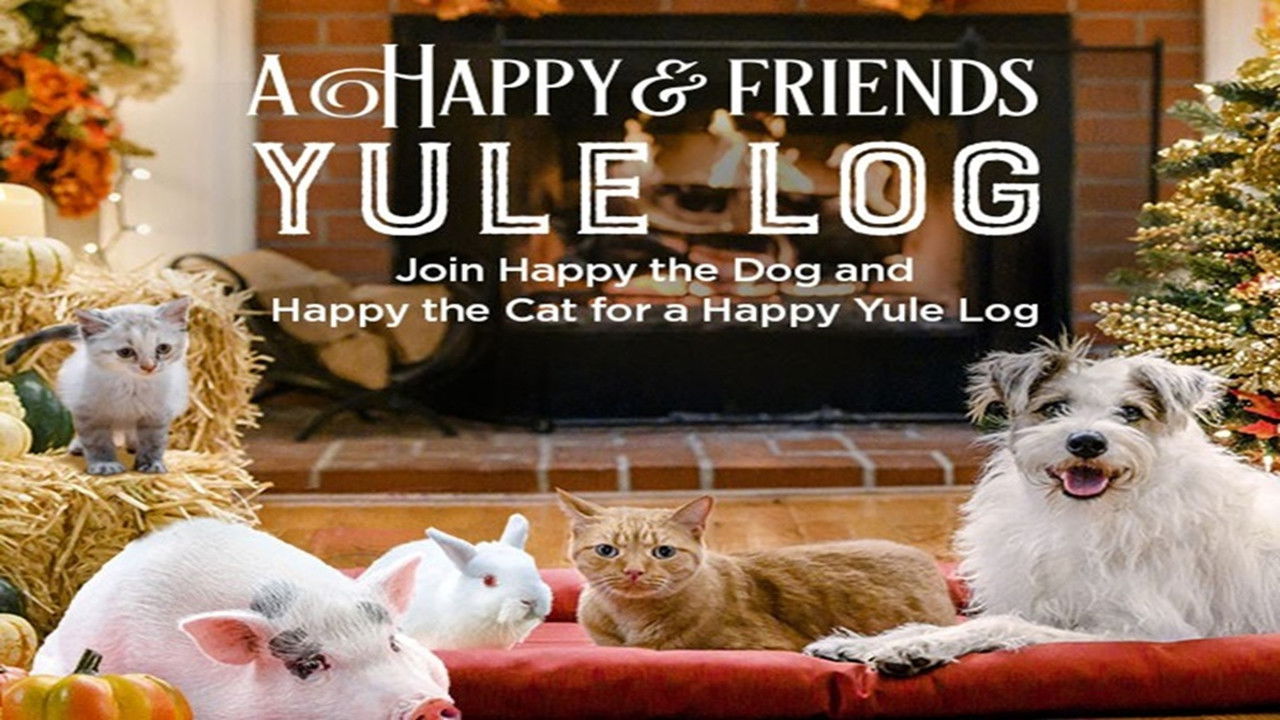 Backdrop image for movie A Happy & Friends Yule Log