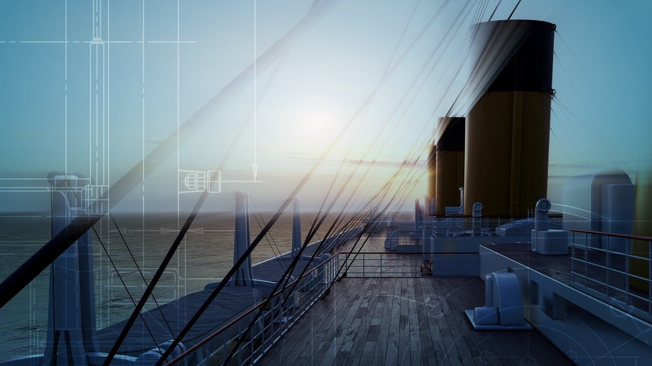 Backdrop image for movie Titanic: 25 Years Later with James Cameron