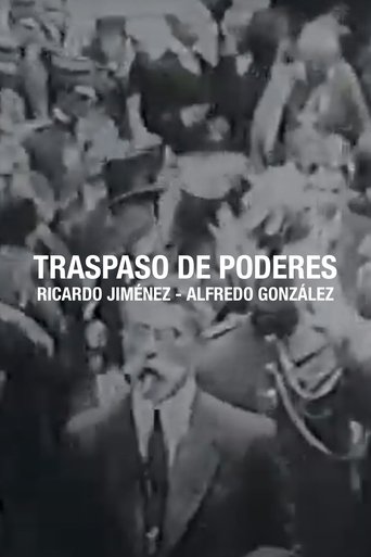 Traspaso de poderes Ricardo Jiménez - Alfredo González Flores