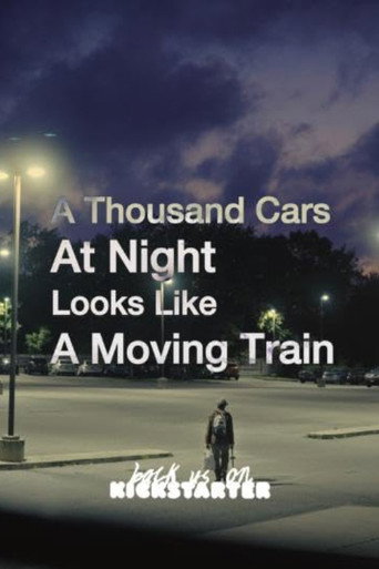A Thousand Cars At Night Looks Like A Moving Train