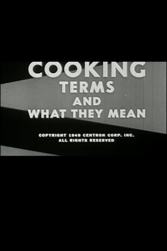 Cooking: Terms and What They Mean