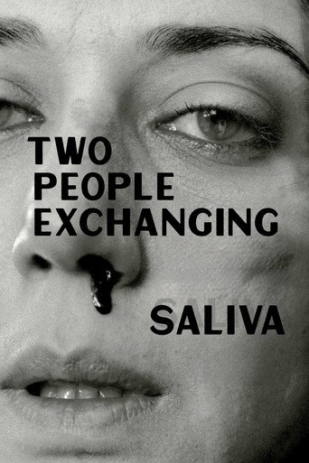 Two People Exchanging Saliva