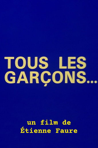 Tous les garçons...