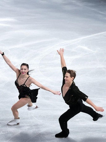 Saulius and Allison. The Olympic Dream