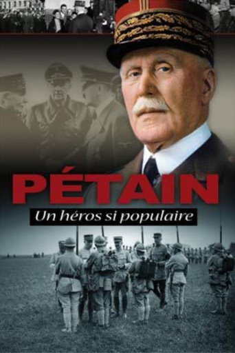 Poster for Pétain, such a popular hero