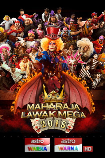 The poster for Maharaja Lawak Mega 2018