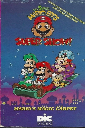 Poster for The Super Mario Bros. Super Show! Mario's Magic Carpet
