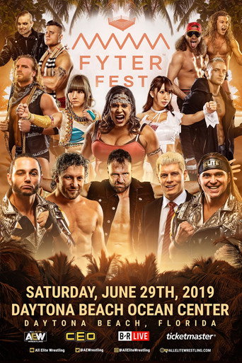 Poster for AEW Fyter Fest