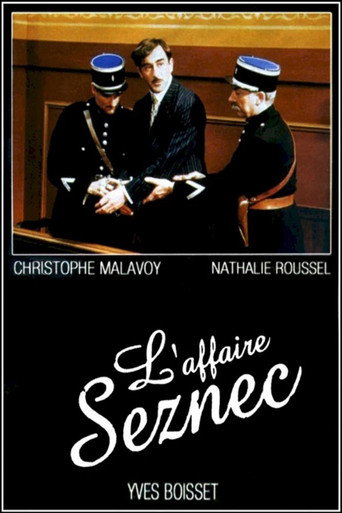 Poster for L'Affaire Seznec