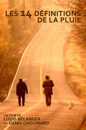 Poster for Les 14 définitions de la pluie
