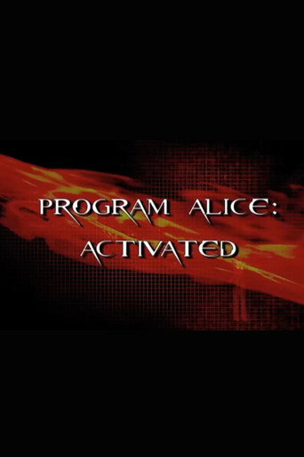 Poster for Program Alice: Activated