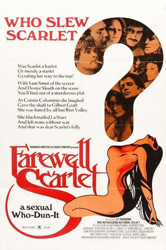 Poster for Farewell Scarlet