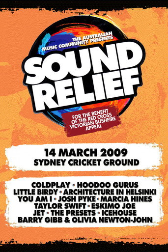 Poster for Sound Relief - SCG