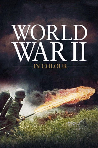 Poster for World War II in Colour
