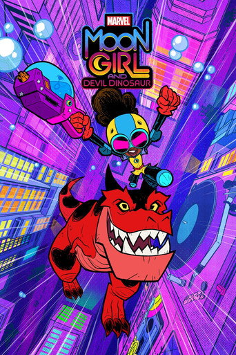Poster for Marvel's Moon Girl and Devil Dinosaur