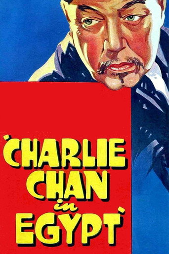 Poster for Charlie Chan in Egypt
