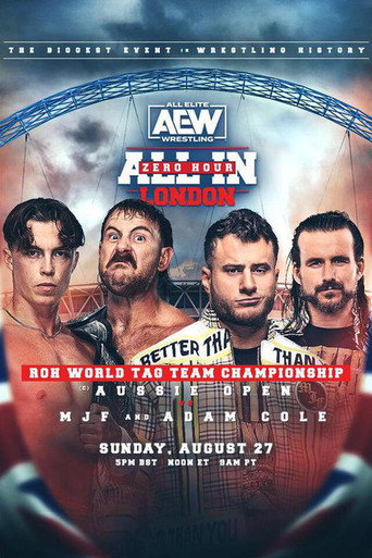 Poster for AEW All In 2023: London - Zero Hour
