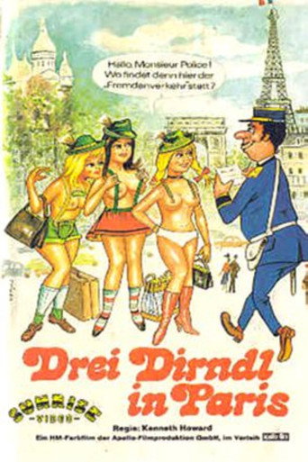 Poster for Drei Dirndl in Paris