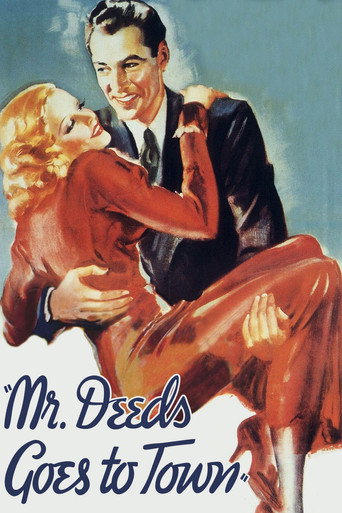 Poster for Mr. Deeds Goes to Town