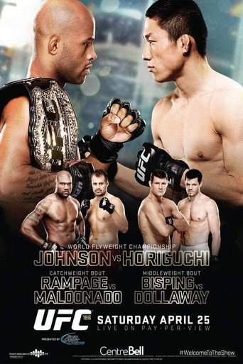 Poster for UFC 186: Johnson vs. Horiguchi