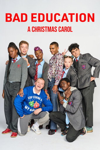 Poster for Bad Education: A Christmas Carol