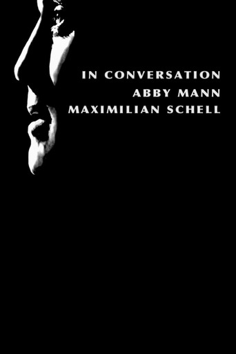 Poster for In Conversation: Abby Mann and Maximillian Schell