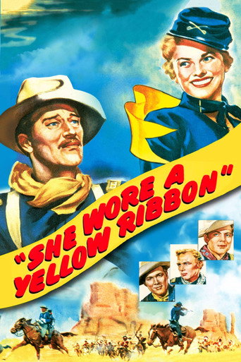 Poster for She Wore a Yellow Ribbon