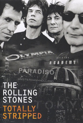 Poster for The Rolling Stones: Totally Stripped