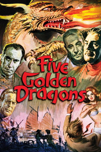 Poster for Five Golden Dragons