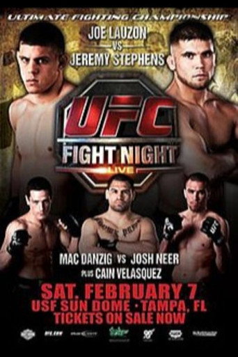 Poster for UFC Fight Night 17: Lauzon vs. Stephens