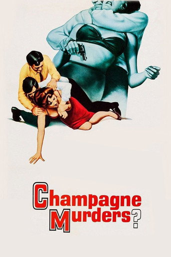 Poster for The Champagne Murders