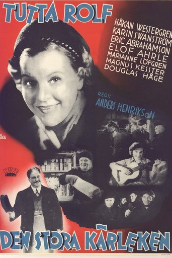 Poster for Den stora kärleken
