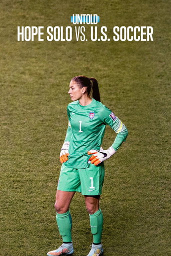 Poster for Untold: Hope Solo vs. U.S. Soccer