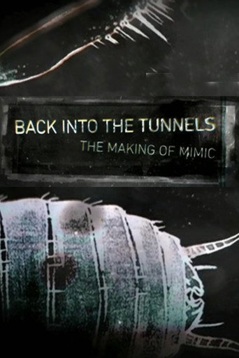 Poster for Back Into the Tunnels: The Making of 'Mimic'