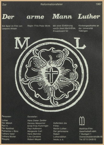 Poster for Der arme Mann Luther