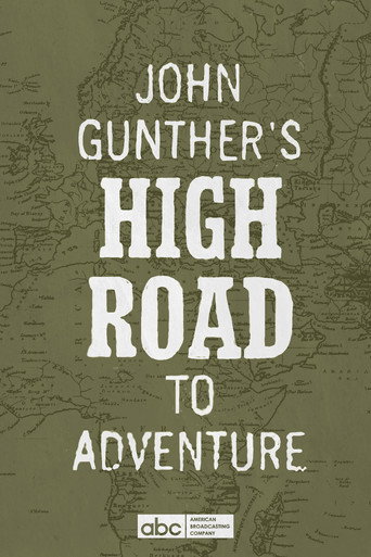 Poster for John Gunther's High Road