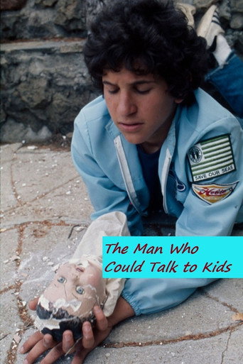 Poster for The Man Who Could Talk to Kids