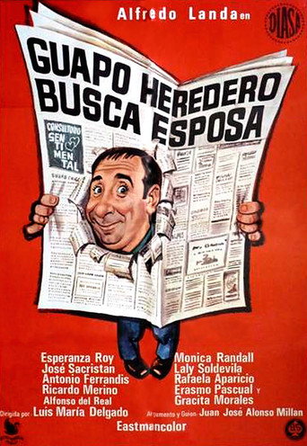 Poster for Guapo heredero busca esposa