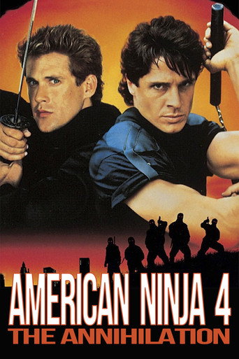 Poster for American Ninja 4: The Annihilation