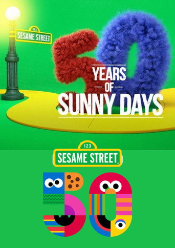 Poster for Sesame Street: 50 Years of Sunny Days