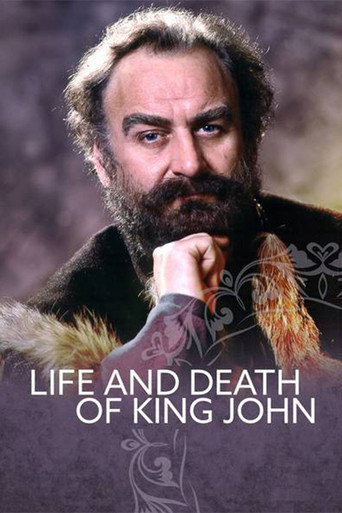 Poster for The Life and Death of King John