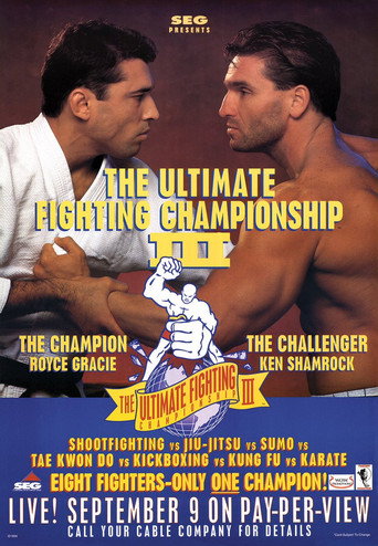 Poster for UFC 3: The American Dream