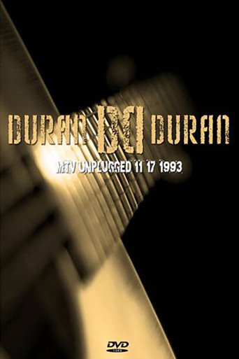 Poster for Duran Duran: MTV Unplugged