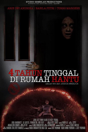 Poster for 4 Tahun Tinggal di Rumah Hantu