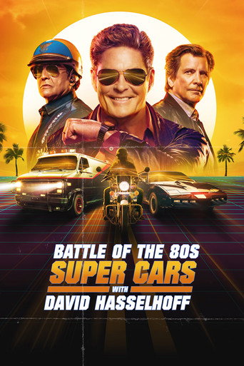 Poster for Battle of the 80s Supercars with David Hasselhoff